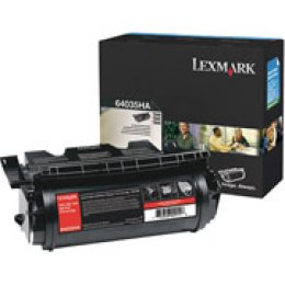 Lexmark 64035HA High Yield Black Toner Cartridge (Yield: 21,000 Pages)